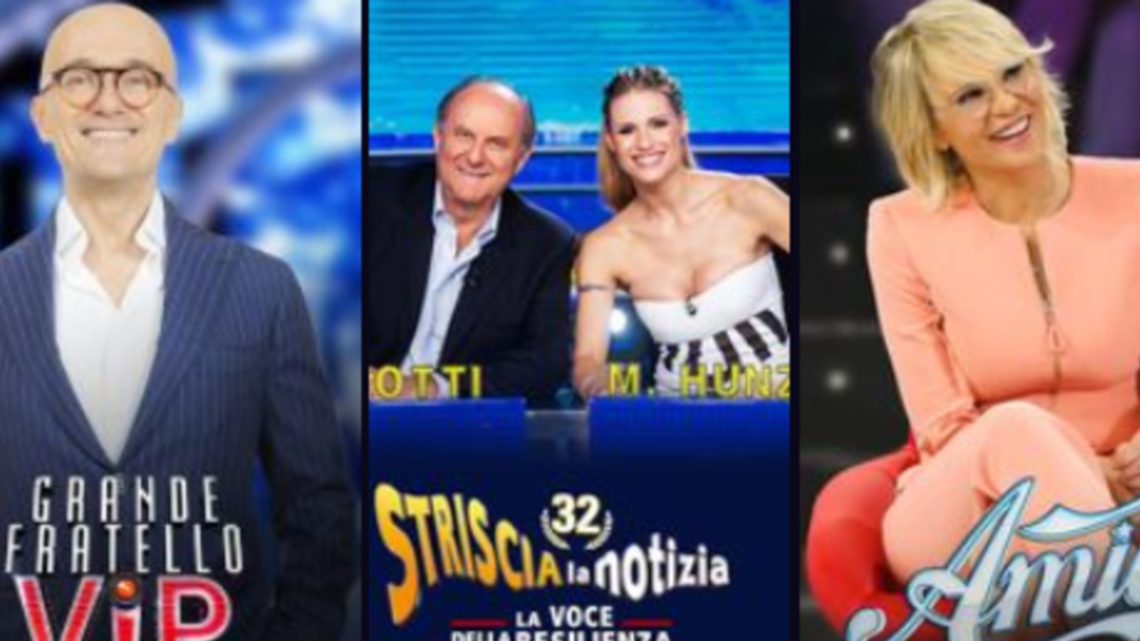 Mediaset non si ferma, l’intrattenimento va avanti, Striscia, Amici e Grande Fratello sempre in diretta Mediaset non si ferma, l’intrattenimento va avanti, Striscia, Amici e Grande Fratello sempre in diretta