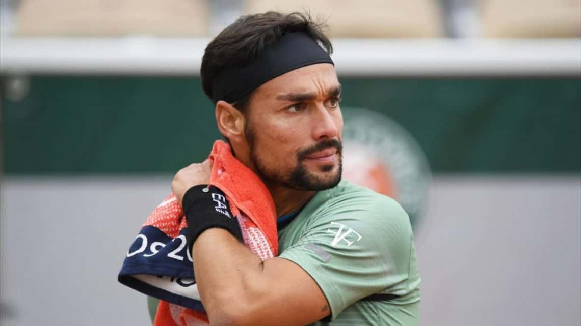 Fognini positivo al Covid-19 Fognini positivo al Covid-19