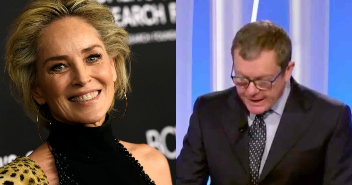 Sharon Stone commenta l’errore di un giornalista italiano