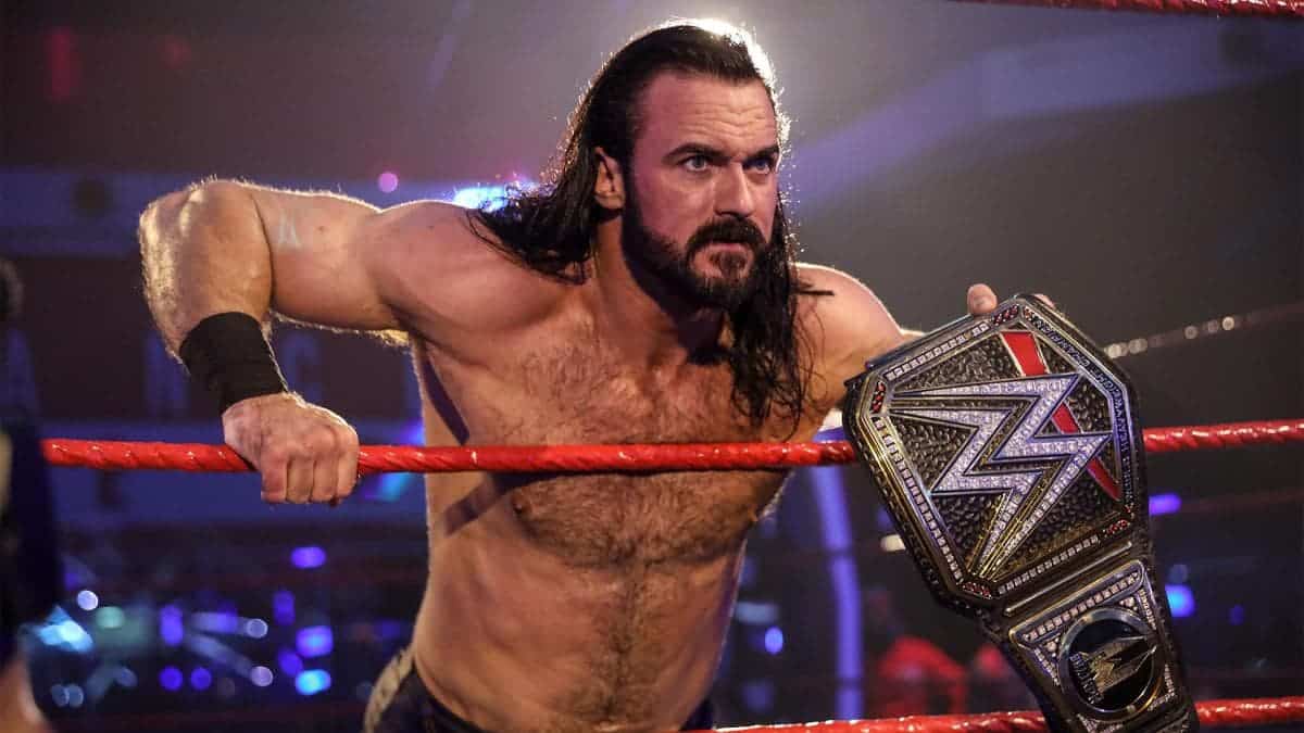 WWE sotto choc, il campione Drew McIntyre positivo al Covid-19