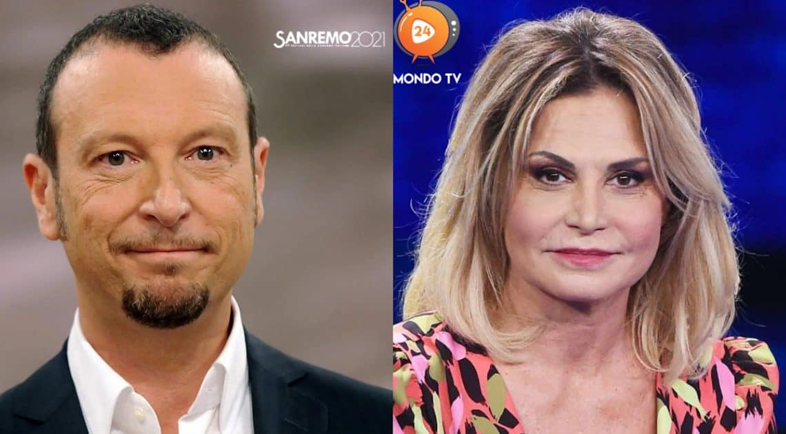 Sanremo 2021, Amadeus “Simona Ventura ha il Covid non ci sarà” Sanremo 2021, Amadeus “Simona Ventura ha il Covid non ci sarà”
