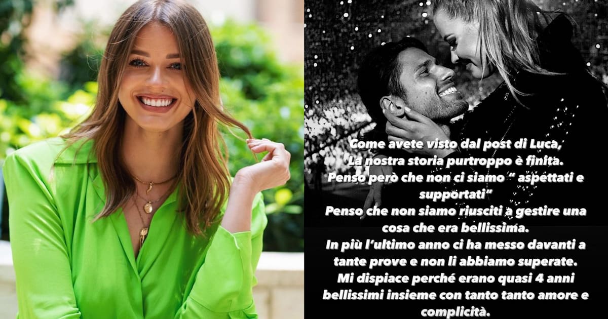 Anche la Mrazova parla della fine della storia con Onestini “Non siamo riusciti a gestire una cosa bellissima”