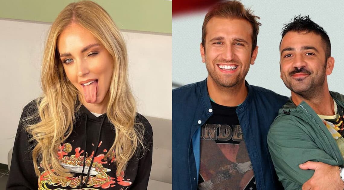Chiara Ferragni difende Fedez, ironia sui social contro Pio e Amedeo, i due rispondono Chiara Ferragni difende Fedez, ironia sui social contro Pio e Amedeo, i due rispondono