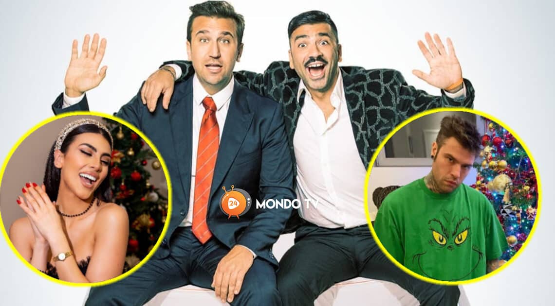 Pio e Amedeo presentano il loro film e attaccano velatamente Fedez e Giulia Salemi Pio e Amedeo presentano il loro film e attaccano velatamente Fedez e Giulia Salemi