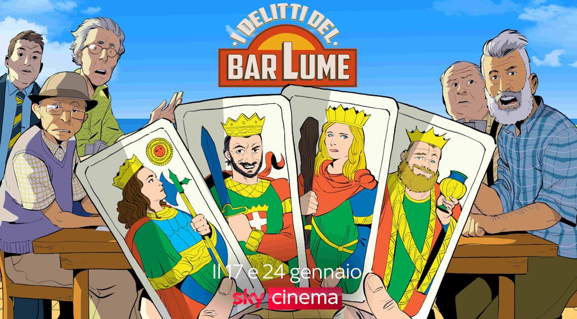 I DELITTI DEL BARLUME la prima storia, COMPRO ORO, lunedì 17 gennaio su Sky e NOW I DELITTI DEL BARLUME la prima storia, COMPRO ORO, lunedì 17 gennaio su Sky e NOW
