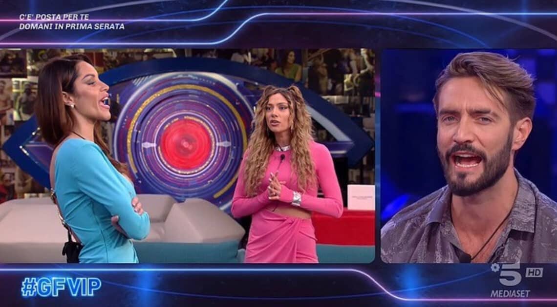 Ingresso esplosivo al GF Vip: Delia Duran irrompe nella casa e mette a tacere Alex Belli. Ingresso esplosivo al GF Vip: Delia Duran irrompe nella casa e mette a tacere Alex Belli.