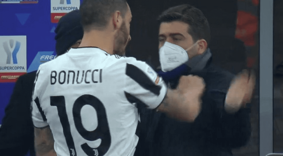 Supercoppa Italiana, ecco cosa ha fatto scattare Bonucci, rese note le parole del dirigente dell’Inter Supercoppa Italiana, ecco cosa ha fatto scattare Bonucci, rese note le parole del dirigente dell’Inter