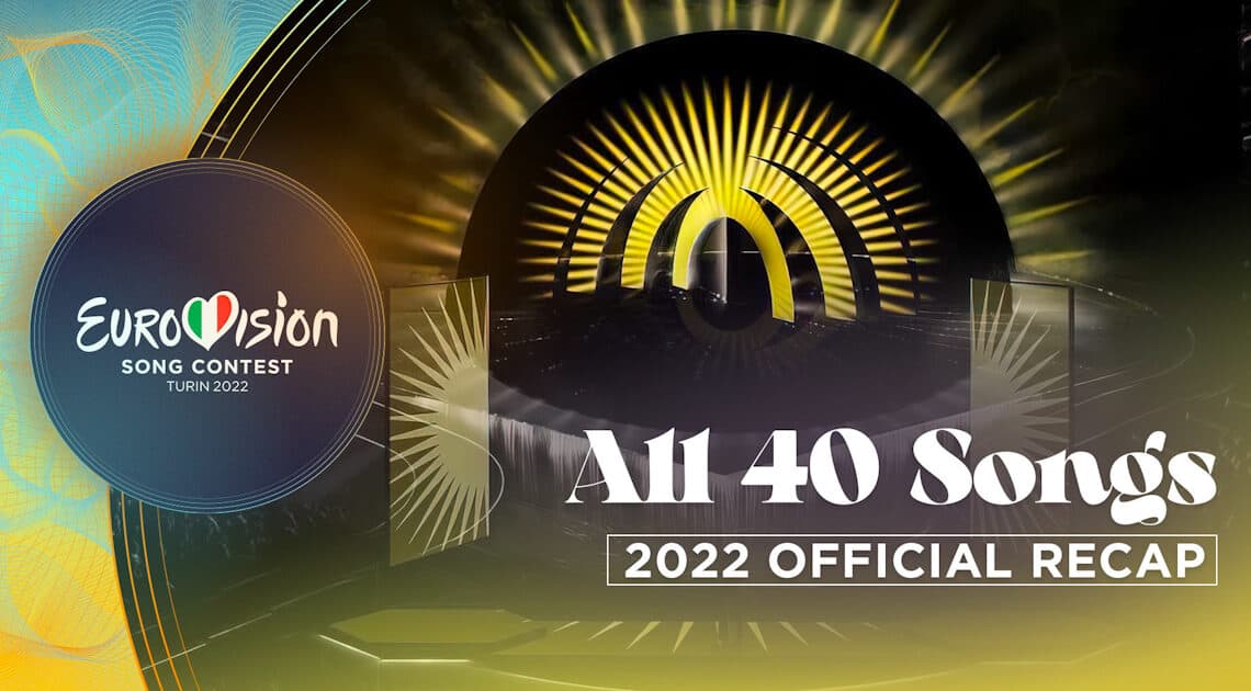 Eurovision 2022, ecco tutte le 40 canzoni in gara e la classifica degli scommettitori Eurovision 2022, ecco tutte le 40 canzoni in gara e la classifica degli scommettitori