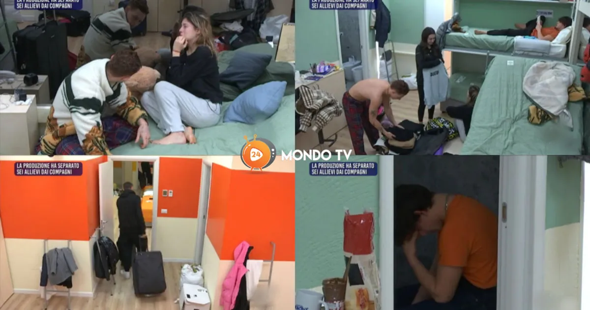 Amici 22, dopo i fatti di Capodanno ecco il video degli allievi coinvolti che abbandonano la casa