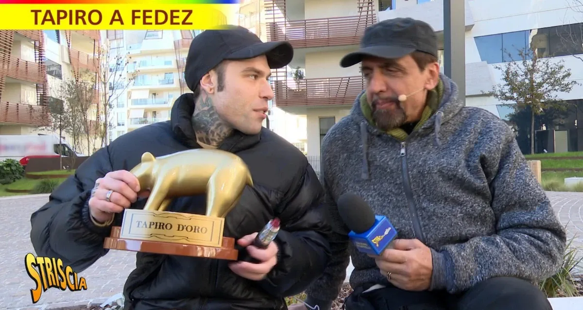 Striscia la Notizia: Fedez risponde alle accuse di Morgan.