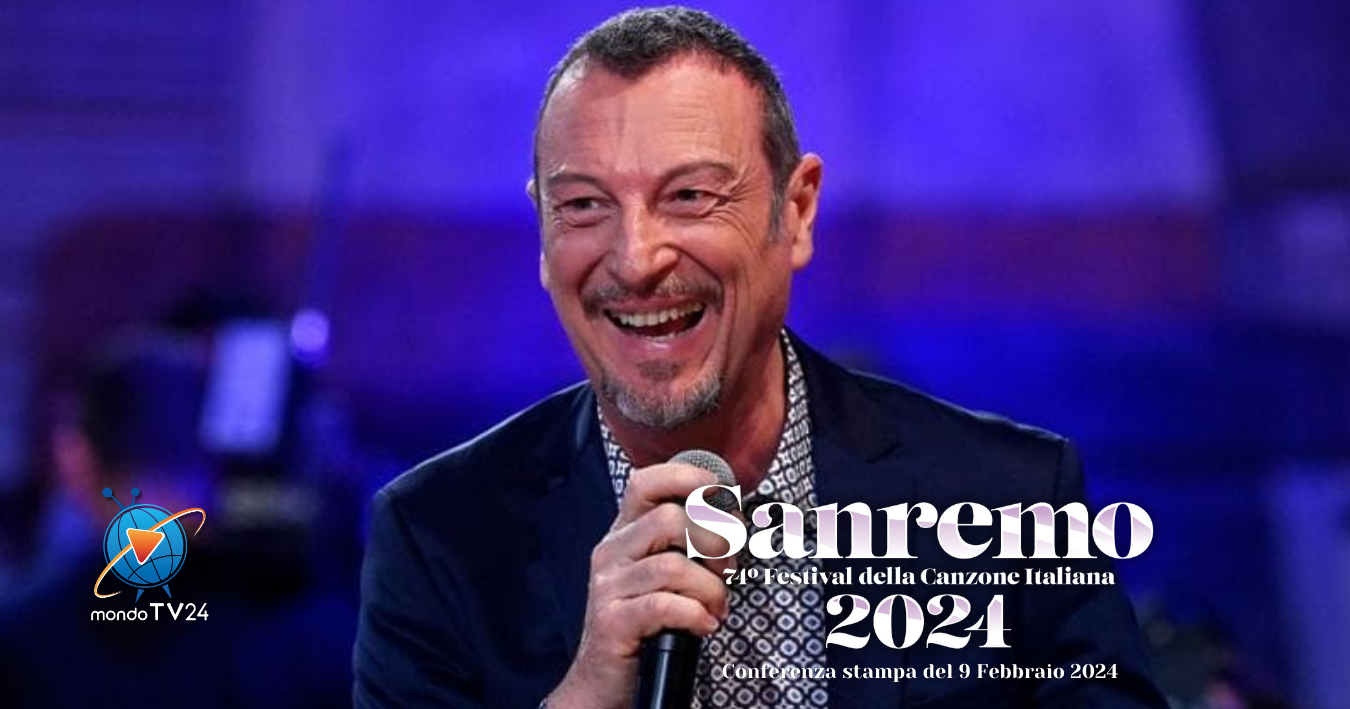 Sanremo 2024, la conferenza stampa del 9/02/2024 Serata Cover