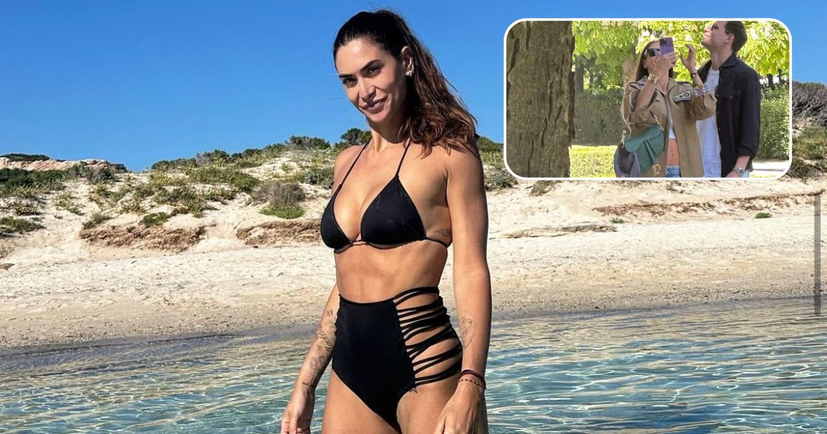 Melissa Satta e Carlo Beretta, la coppia esce allo scoperto, baci appassionati al mare