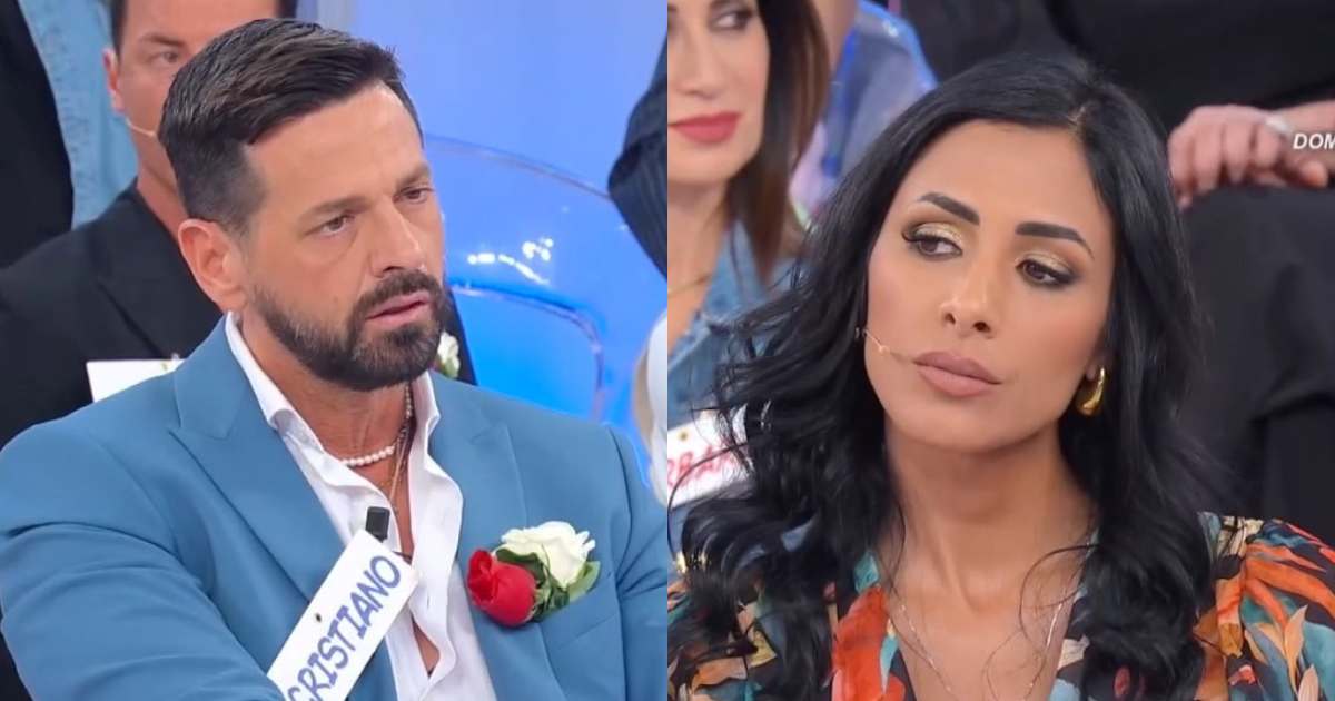 Uomini e Donne, Cristiano tra Asmaa e Giulia, ma Tina insorge contro di lui “Rozzo, cafone eri e rimarrai tutta la vita”