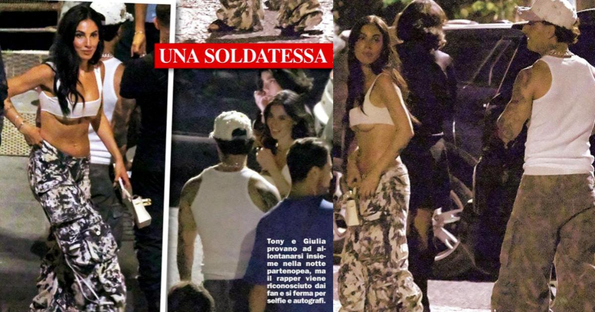 Giulia De Lellis beccata insieme ad un rapper famoso, ecco chi e le foto