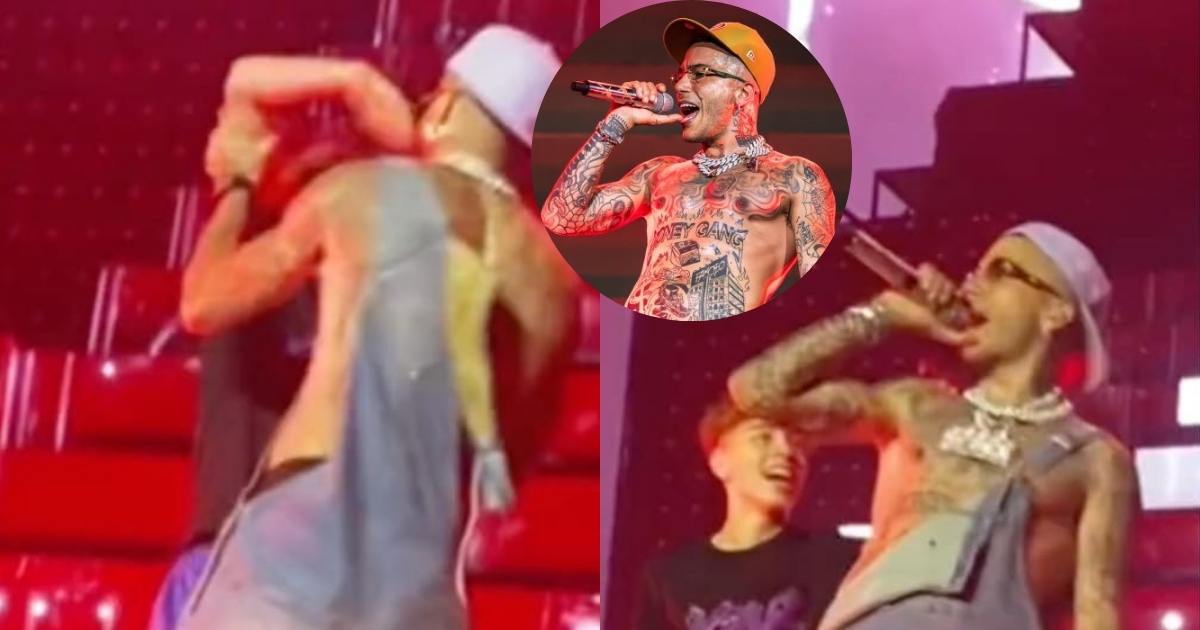 Sfera Ebbasta si dispiace per il fan respinto durante il suo concerto e gli fa un regalo