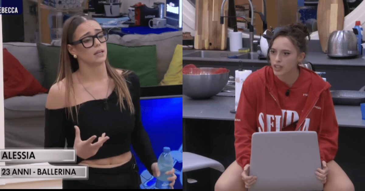 Amici 24, scontro tra Alessia e Rebecca a causa delle classifiche e partono insulti: “Perfida”