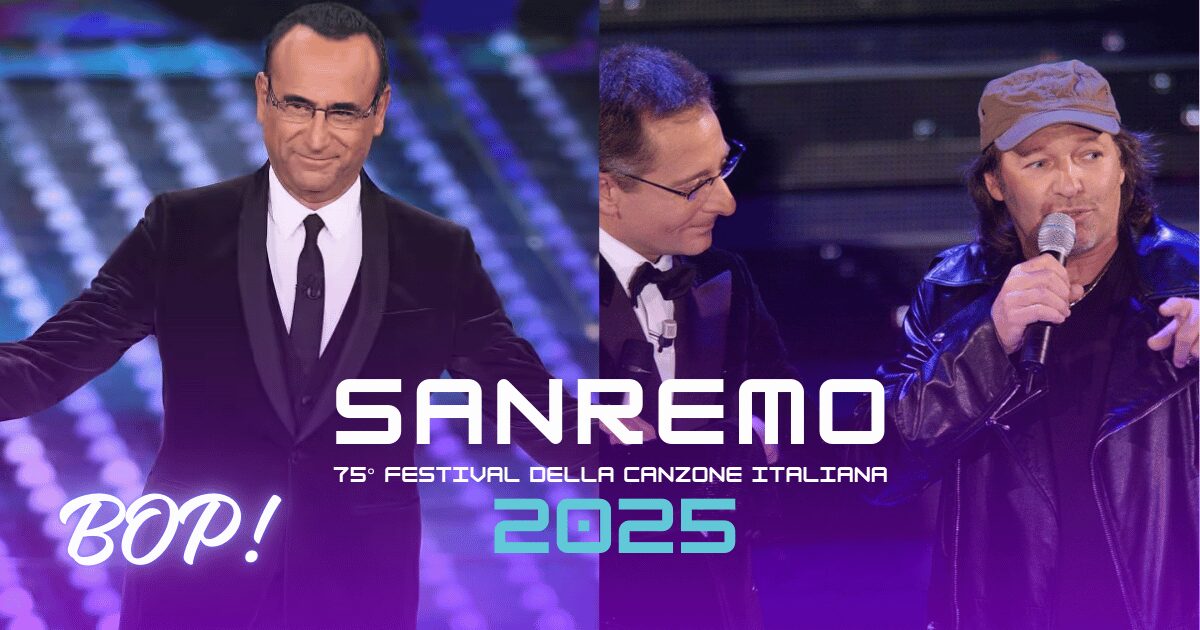 BOP! Sanremo 2025: Carlo Conti pronto al colpo da 90, vuole come ospite dopo 20 anni Vasco Rossi ecco le novità