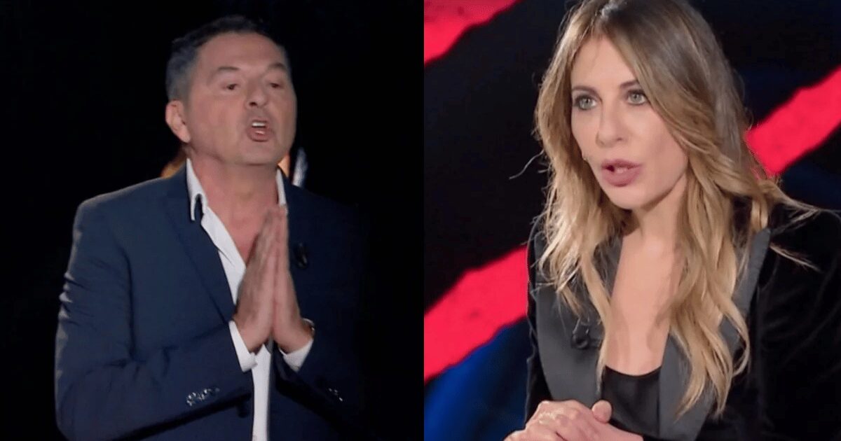 Teo Mammucari lascia “Belve” in diretta: scontro con Francesca Fagnani ecco il video