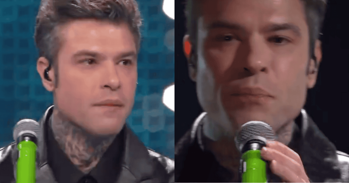 Sanremo 2025 Fedez in lacrime