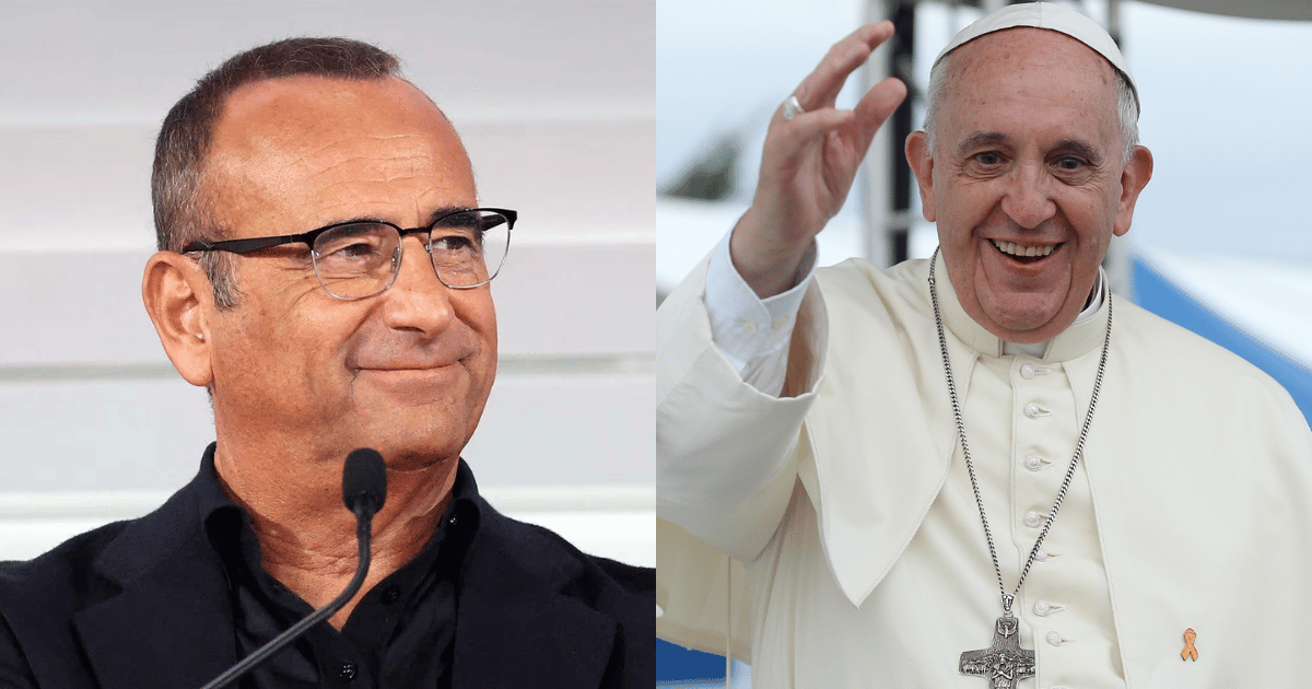 Sanremo 2025 Papa Francesco