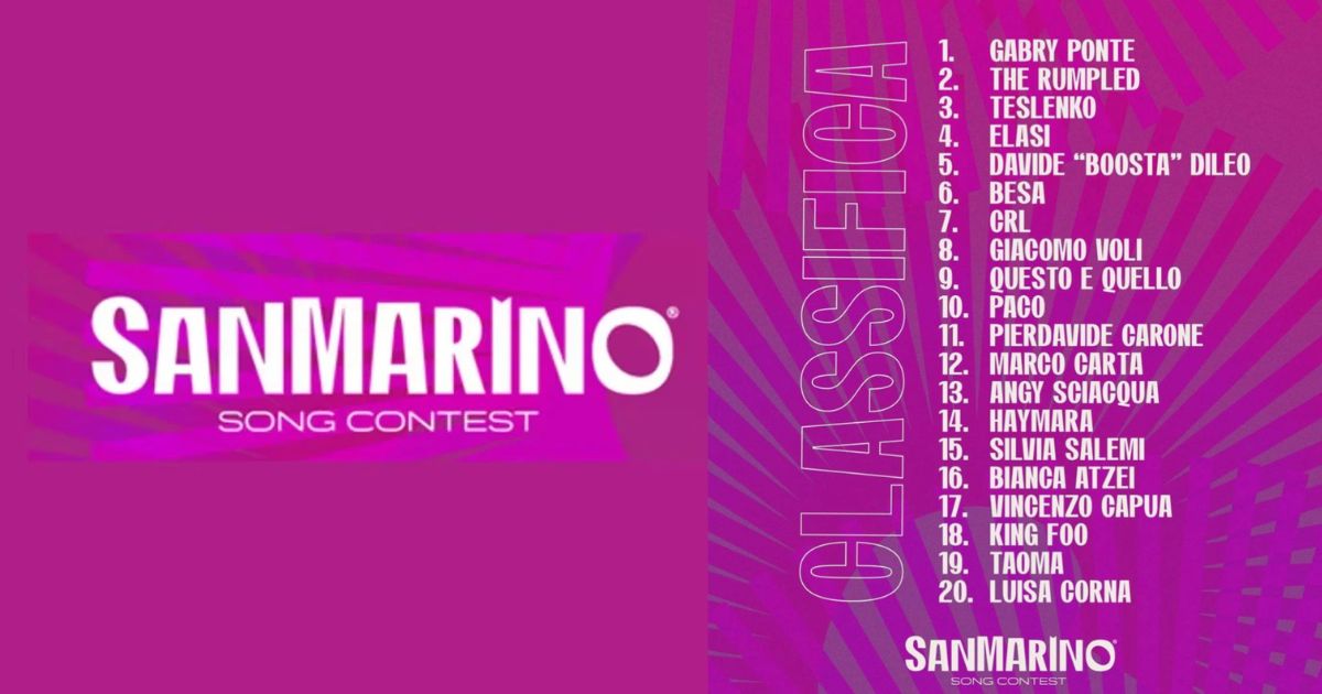 San Marino Song Contest 2025