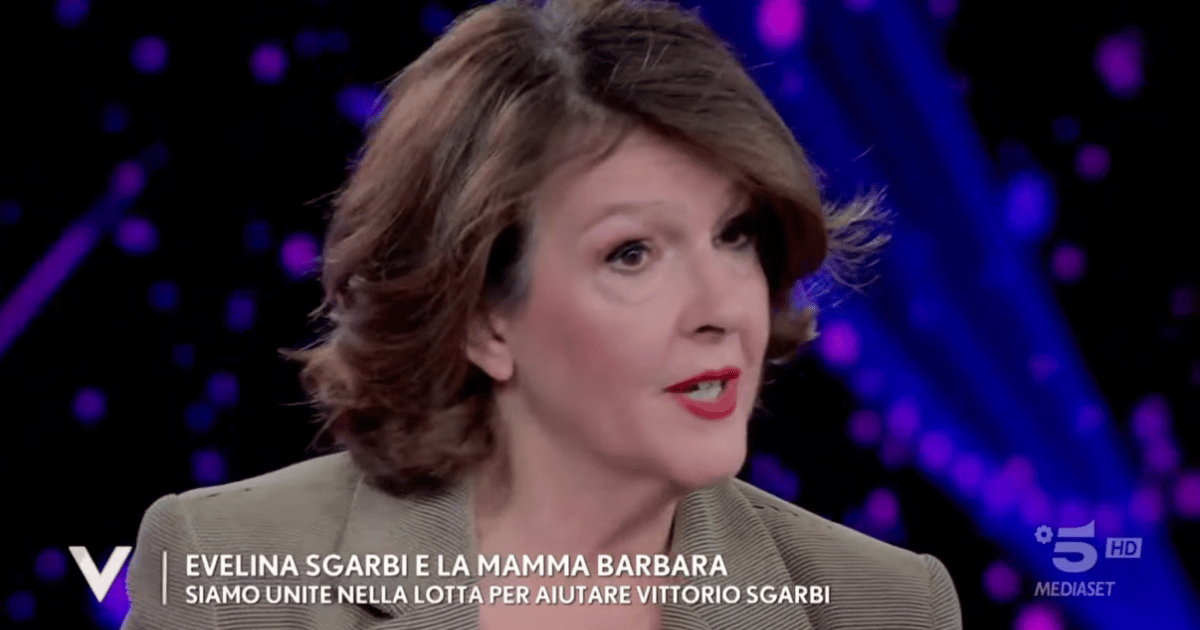 evelina-sgarbi-torna-a-verissimo-insieme-alla-mamma-ho-visto-mio-padre-sta-male