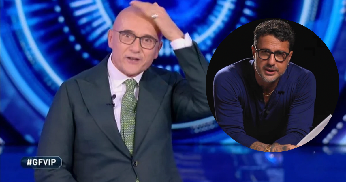 Alfonso signorini e Fabrizio corona