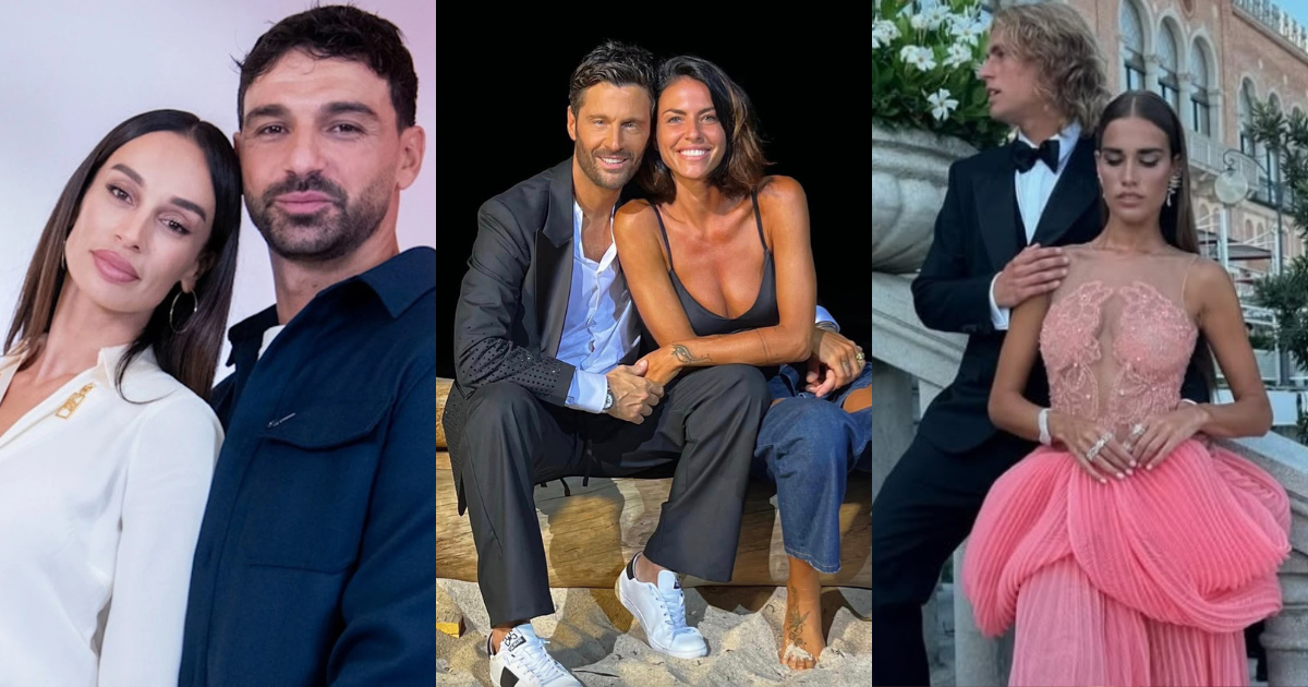 Coppie vip sciolte nel 2025