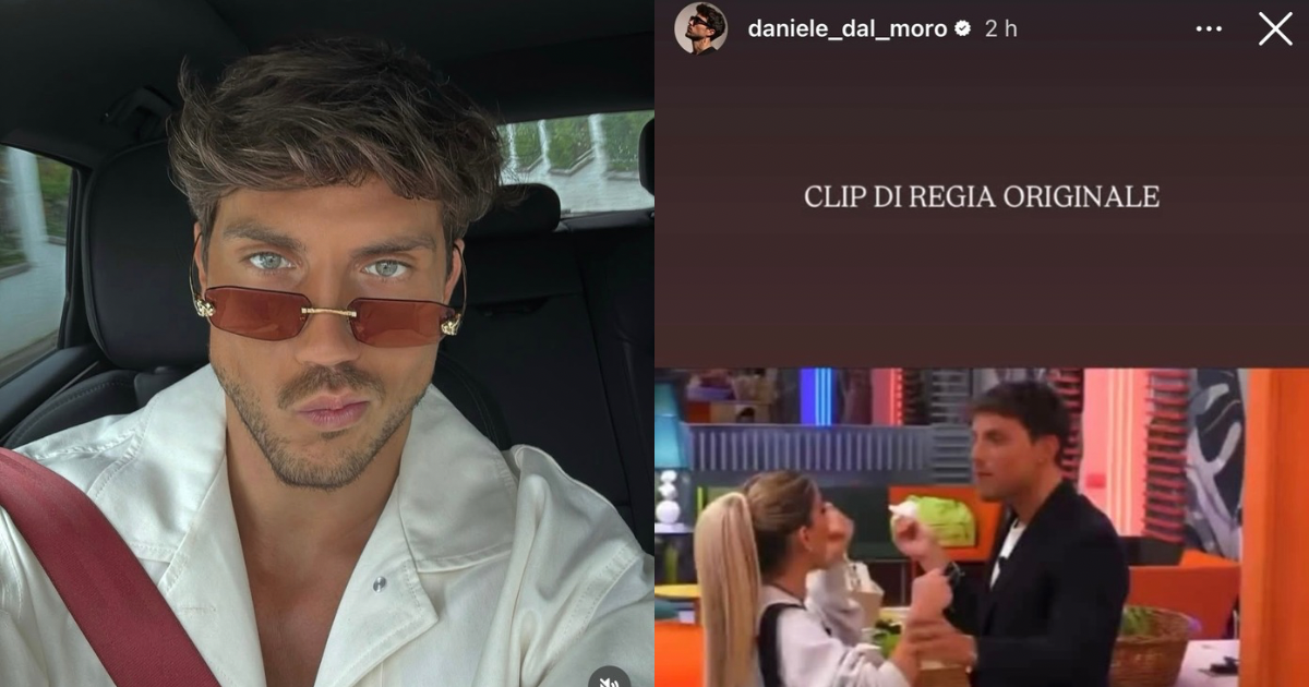 Daniele dal moro gf vip Alfonso signorini