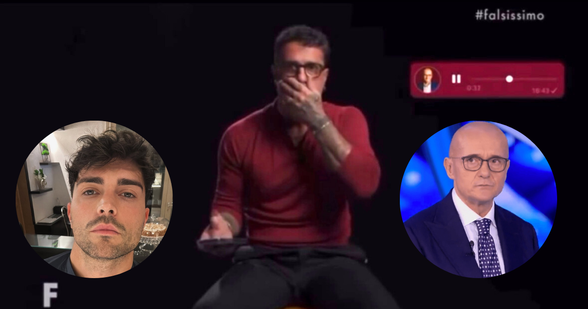 Fabrizio corona Davide Donadei Alfonso signorini