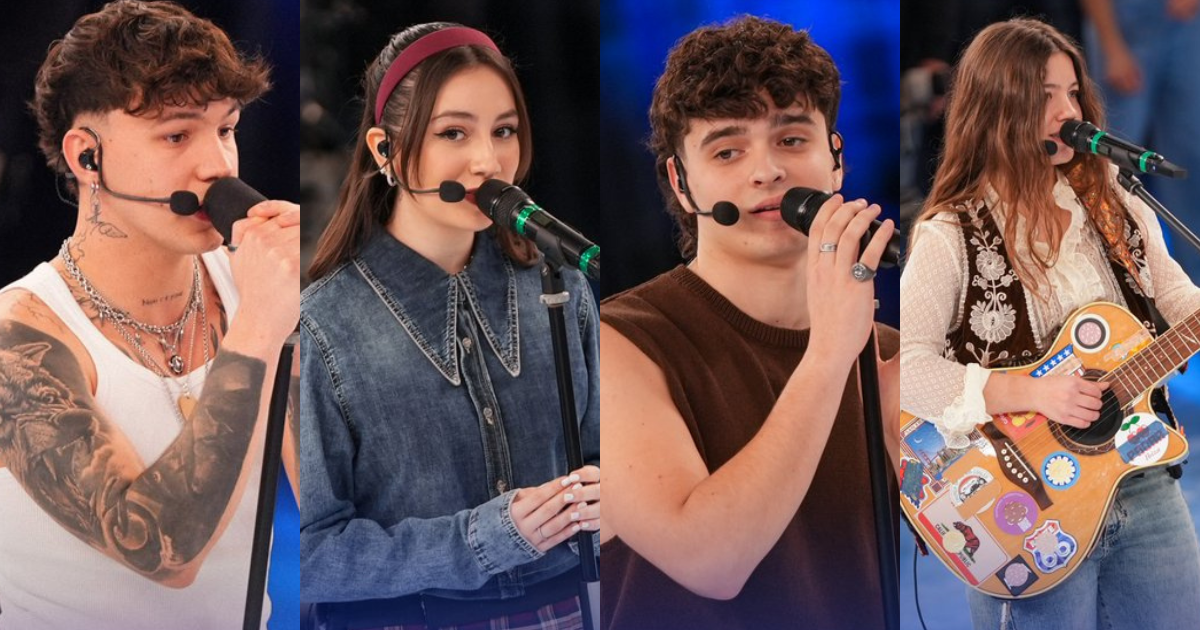 Amici 25, classifica gara canto: Michele ed Elena trionfano, Angie ultima