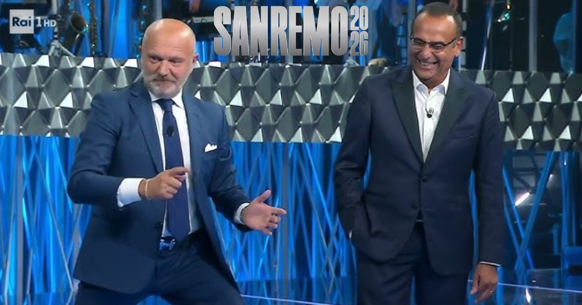 Andrea Pucci polemica Sanremo 2026