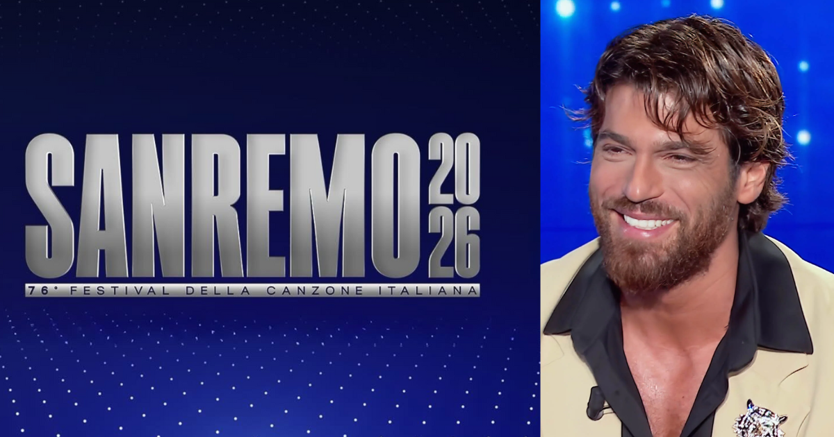 Can Yaman Sanremo 2026