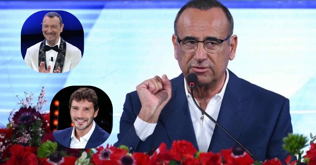 “Potrei rimanere io”: la battuta clamorosa di Carlo Conti in conferenza stampa accende il toto-nomi per Sanremo 2027