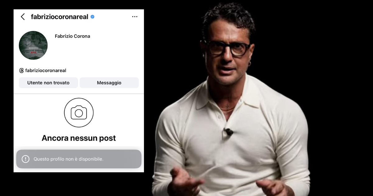 Fabrizio Corona social