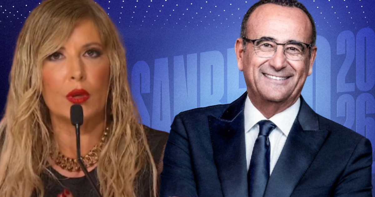 Selvaggia Lucarelli Carlo Conti Sanremo 2026