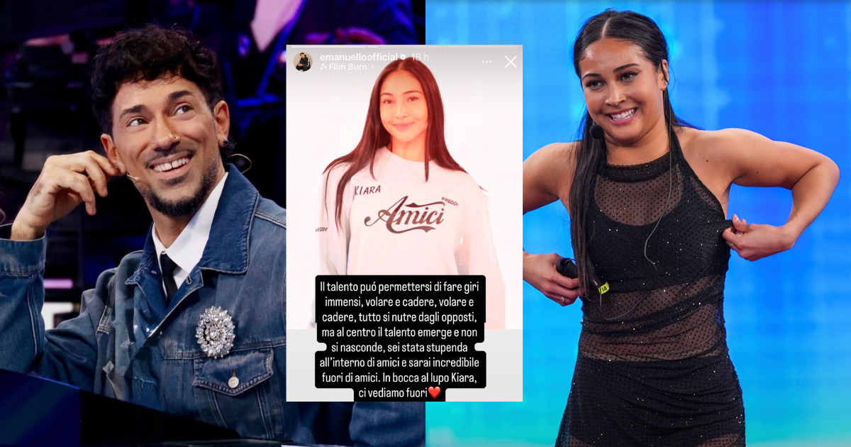 Amici 25 emanuel lo kiara