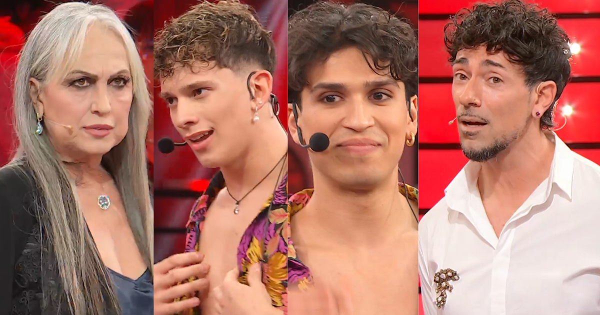 Celentano Alessio Emanuel Nicola Serale Amici 25