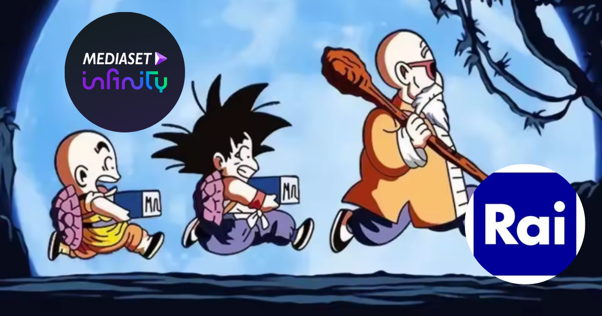 Dragon ball Rai mediaset