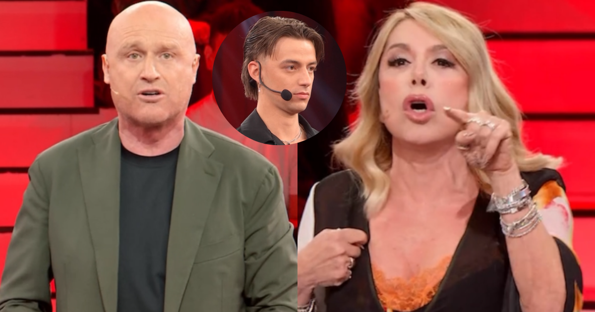 Serale Amici 25, Pettinelli contro Zerbi dopo il guanto rifiutato da Plasma. Volano insulti: “Sei un coniglio!”