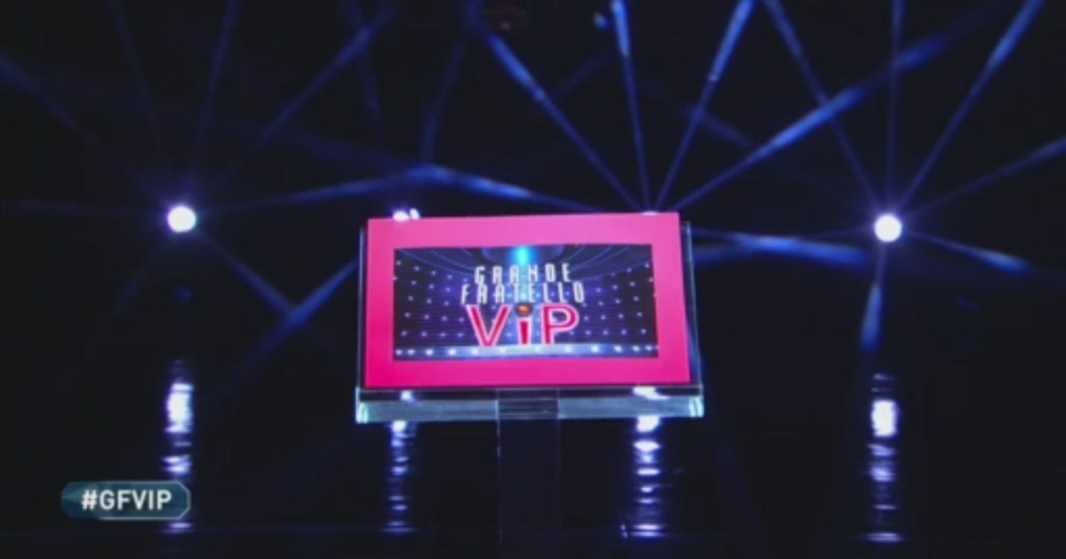 gf vip grande fratello vip busta rossa