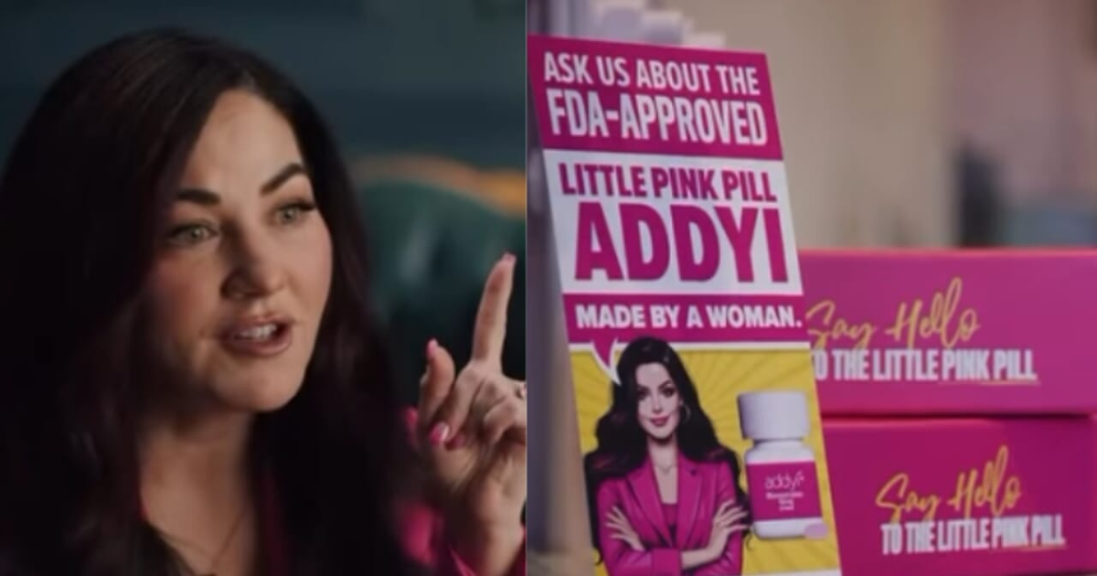 pink pill for Monica Calcagni