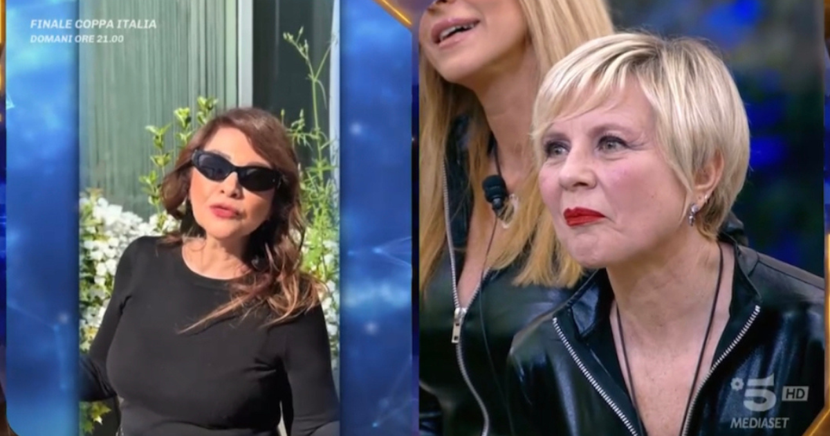 Cristina D'Avena sorpresa GF Vip