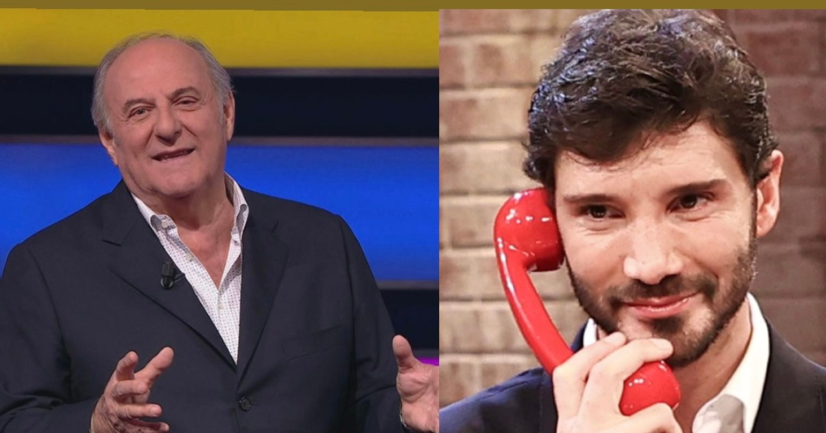Stefano De Martino e Gerry Scotti