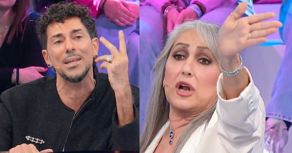 Scontro Celentano Emanuel Lo Serale Amici 25