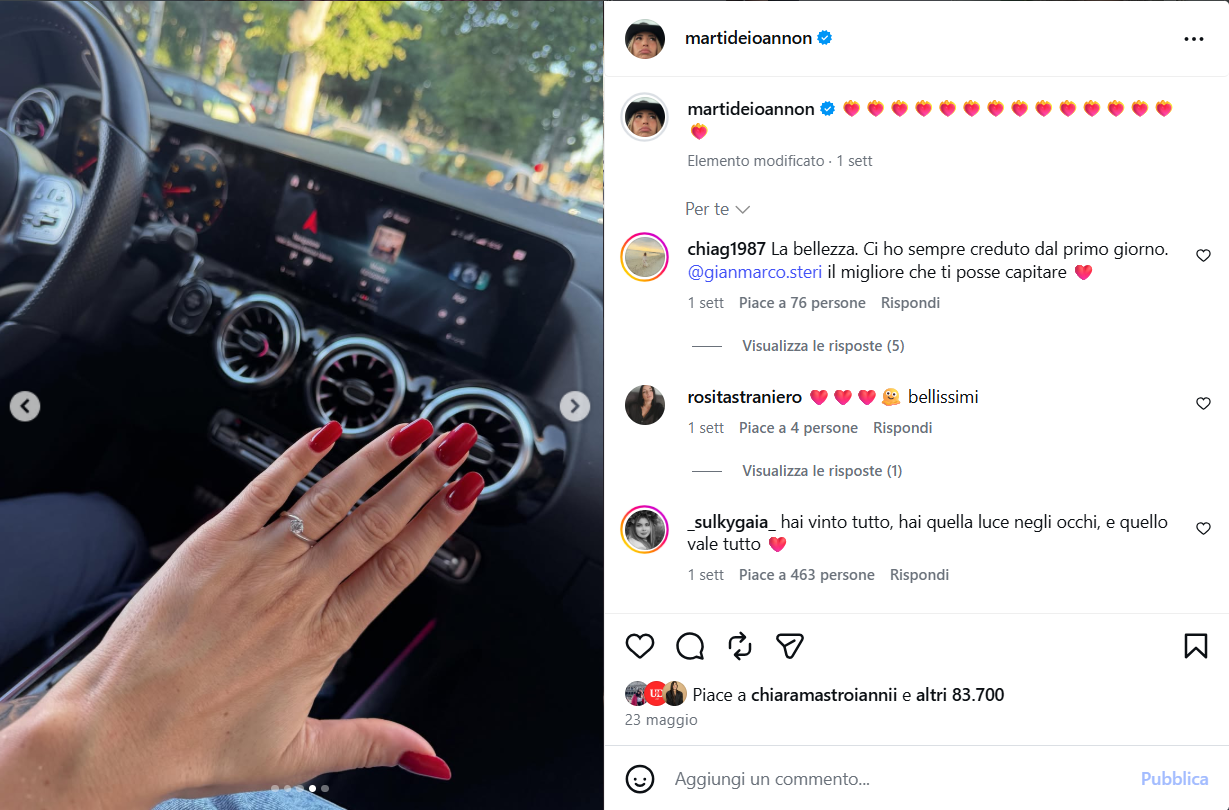 Martina De Ioannon e Gianmarco Steri