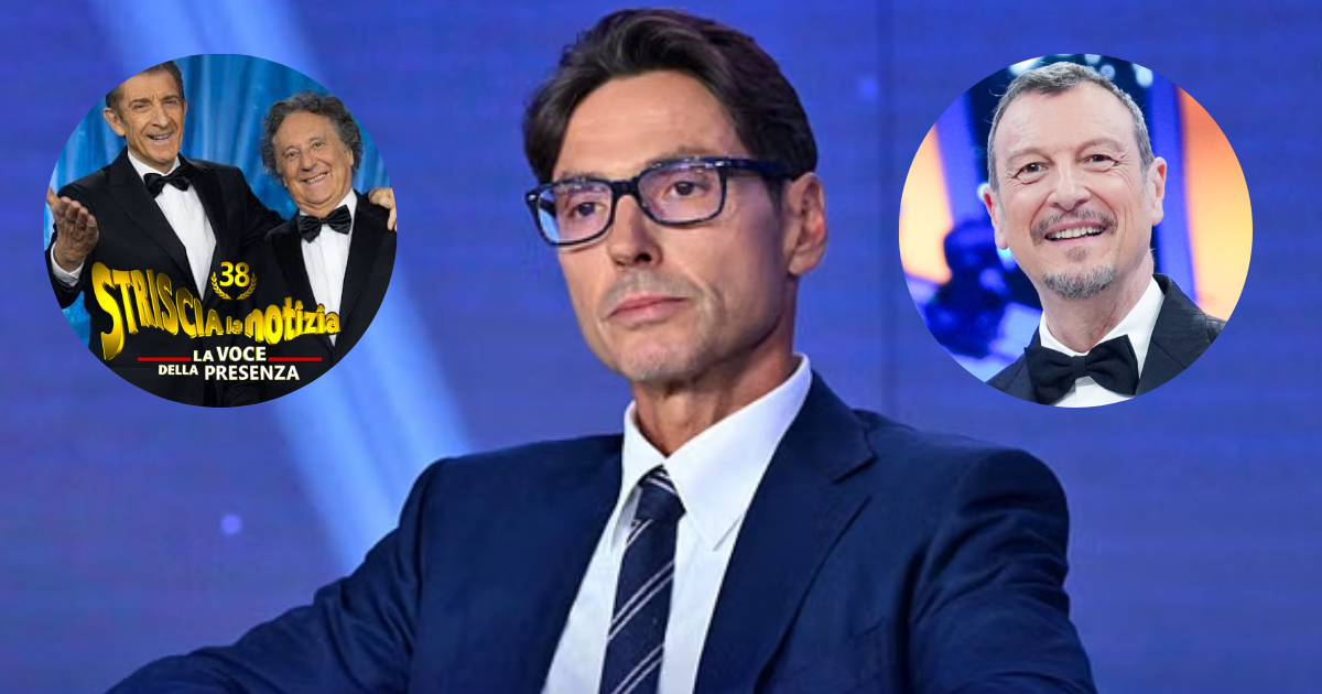 Mediaset Striscia La Notizia e Amadeus