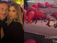 Francesco Totti e Noemi Bocchi festeggiano 5 anni insieme, ma fanno una gaffe clamorosa: ecco perché non tornano i conti