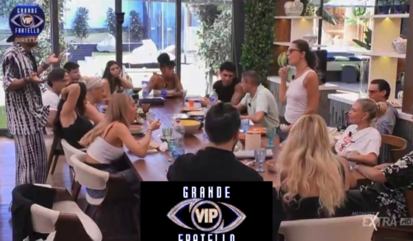 Grande Fratello Vip 9: Scontro tra Marina La Rosa e Jonathan a pranzo: “la tua mediocrità”