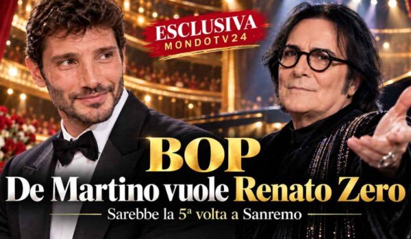 BOP! Renato Zero a Sanremo 2027? Stefano De Martino lo vuole ospite: sarebbe la 5ª volta al Festival
